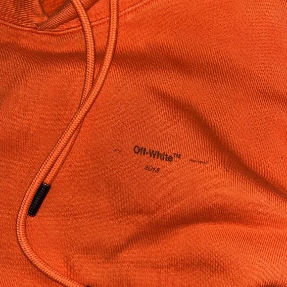 Off-White Vibrant Orange Pullover Sweater - Picture 2 of 3
